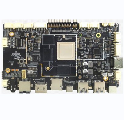 8K Industrial Control Box met Rockchip RK3588 Octa Core ARM Board