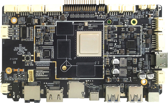 RK3588 Embedded System Board Octa Core 8K Android Board Met 4GB/8GB RAM 32/64GB EMMC