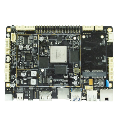 POE-aangedreven RK3399-bord 140mm X 95mm Ondersteunende Micro SD-kaart uitbreiding