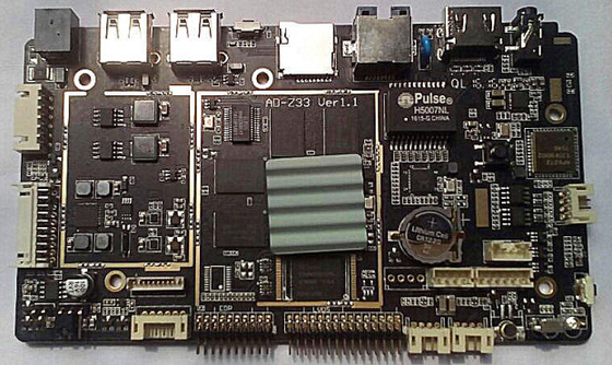 Anti Elektromagnetische de Raadsrk3288 Capacitieve Aanraking AC100-240V 50-60HZ van Linux van de Vierlingkern