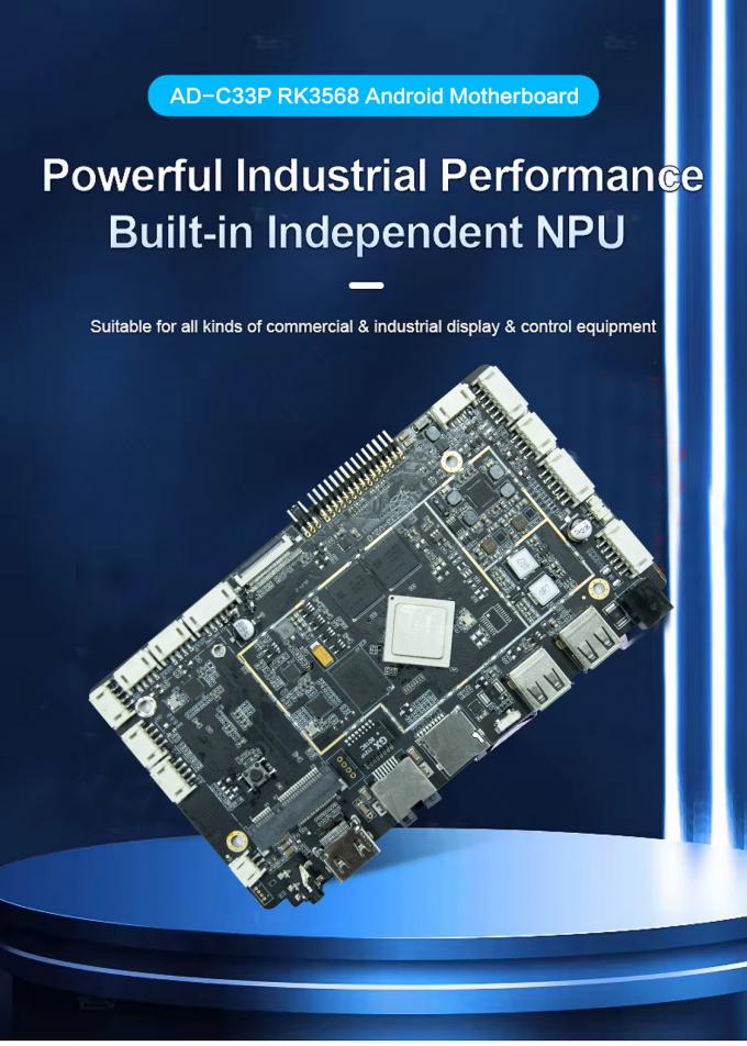Aanpasbaar RK3568 Android-moederbord met touchscreen en meerdere weergaveopties voor ingebed ARM-bord 2