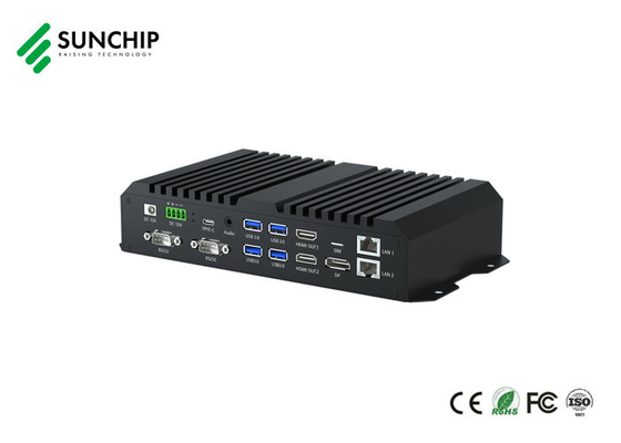 Zwarte 8K RK3568 Edge Computing Device RS232 4K Media Player Box