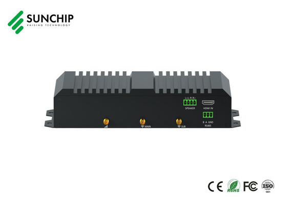 Sunchip Android 12 Media box RK3588 Industrial ARM Board 8K Octa Core Dual 1000M RS485 RS232 Edge computing player box