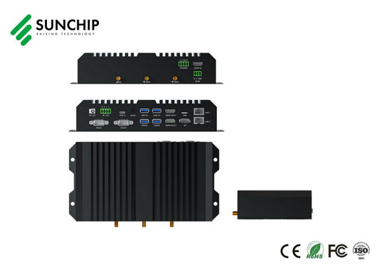 Rockchip RK3588 Octa Core Android Box met RS232 RS485 WIFI Gigabit Ethernet BT USB Media Player voor LCD-display