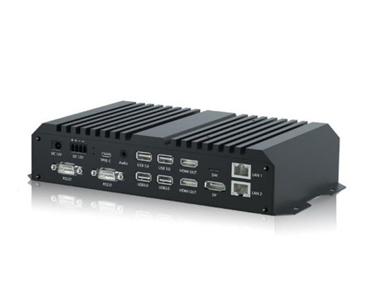 Android 12 Industrial Control Player Box RK3588 met Octa-core CPU 6 Tops NPU Dual Ethernet