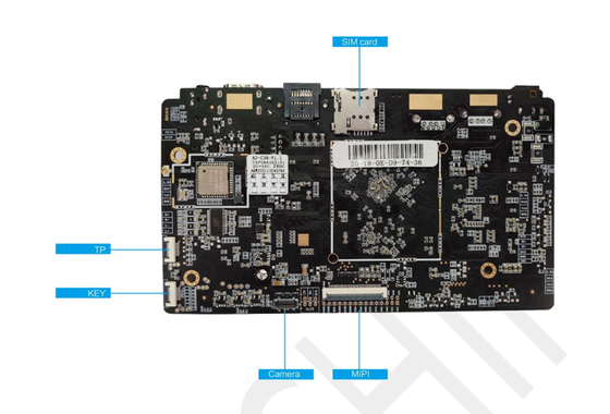 AD-C36 Quad-Core Android Mainboard Embedded ARM Board voor RK3566 Processor HD Display 4G LTE WIFI/BT G-Sensor RTC Touch USB UART