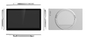 Bluetooth 4,0 15,6“ LCD Digitale Signage Vertoning allen in het One Touchscherm