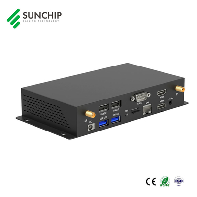 Metal Media Player RK3568 CPU Voor 4K Video Playback Android 11 muur gemonteerde digitale signage speler doos