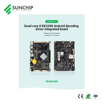 RK3288 Moederbord LCD Controller Board Voor Vending Machine Digitaal Signage Reclame Speler Digitaal Menu