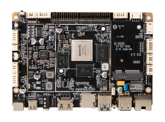 Hoogwaardig Android-hoofdbord RK3399 PCB-moederbord voor LCD-advertentiemachine