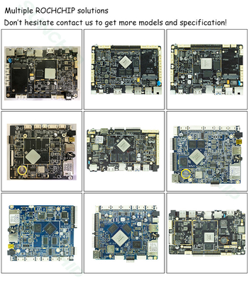 RK3566 Embedded System Board MIPI LVDS EDP HD ondersteund voor kiosk / automaten