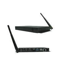 Black Media Player Network Android Digital Signage Player RK3288 Vierkern 4K