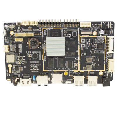 RK3288 board voor kiosk LPDDR3 2G/4G Optioneel EMMC 8GB/16G/32G/64G Optioneel GPU Mali-T764 Display Resolution 1920x1080