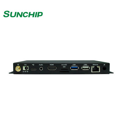 RK3399 Android Media Player Box  Multi-Language Support  Wifi  BT RJ45 USB HDMI