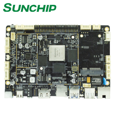 Aangepaste 4G LTE RK3399 moederbord LVDS/EDP-interface voor display